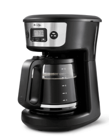 Mr. Coffee 12 Cup Programmable Coffee Maker with Strong Brew, Stainless (SH92889955GB: Mr. Coffee 12 Cup Programmable Coffee Maker)